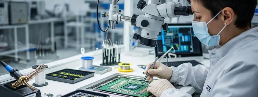 AI environmental impact: chip manufacturing.