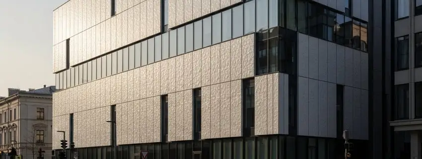 High-Tech materials to absorb pollution.