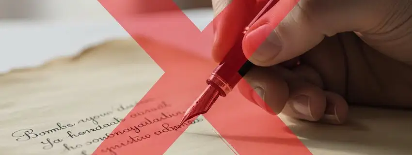 Vibe copywriting: gli errori da evitare.