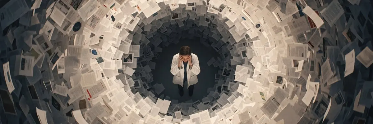 Il diluvio informativo che investe i medici.