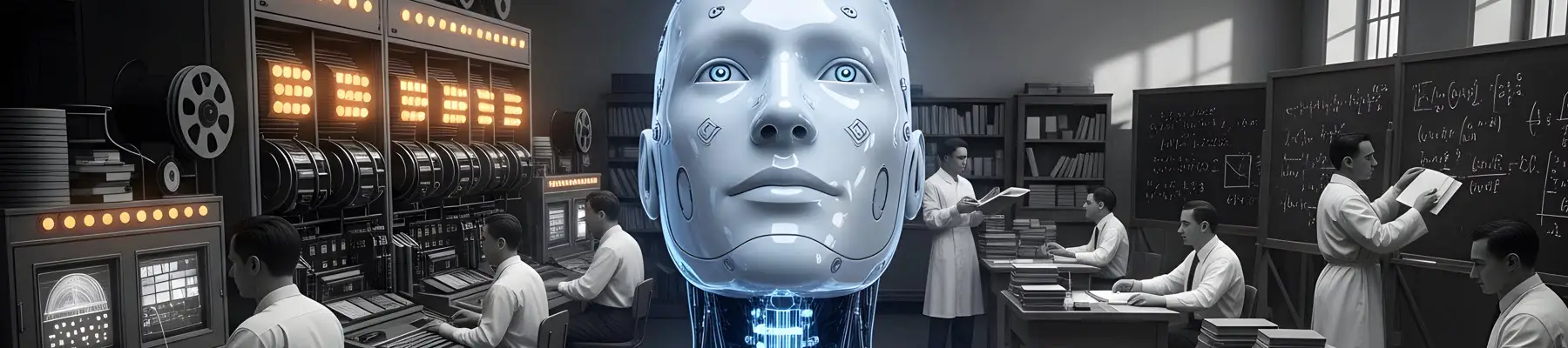 Storia dell'Intelligenza Artificiale: da Turing ai Giorni Nostri.